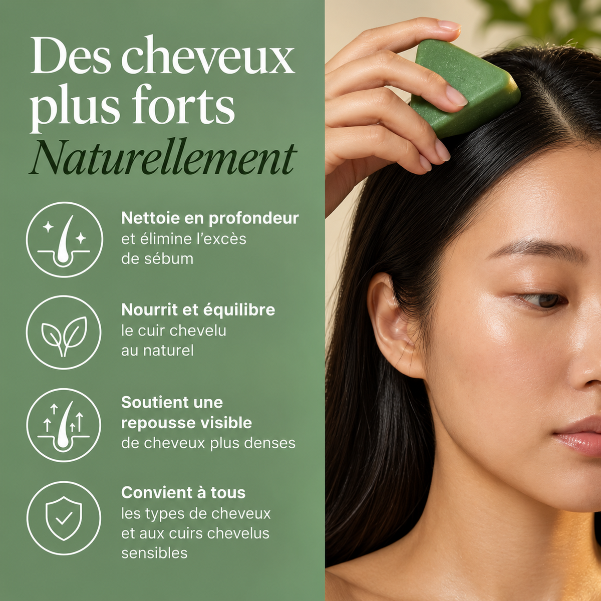 Shampoing 100% Naturel Mayori
