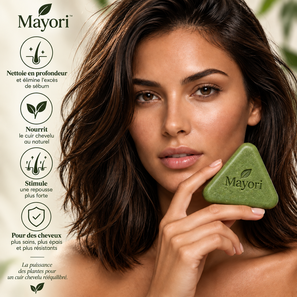 Shampoing 100% Naturel Mayori